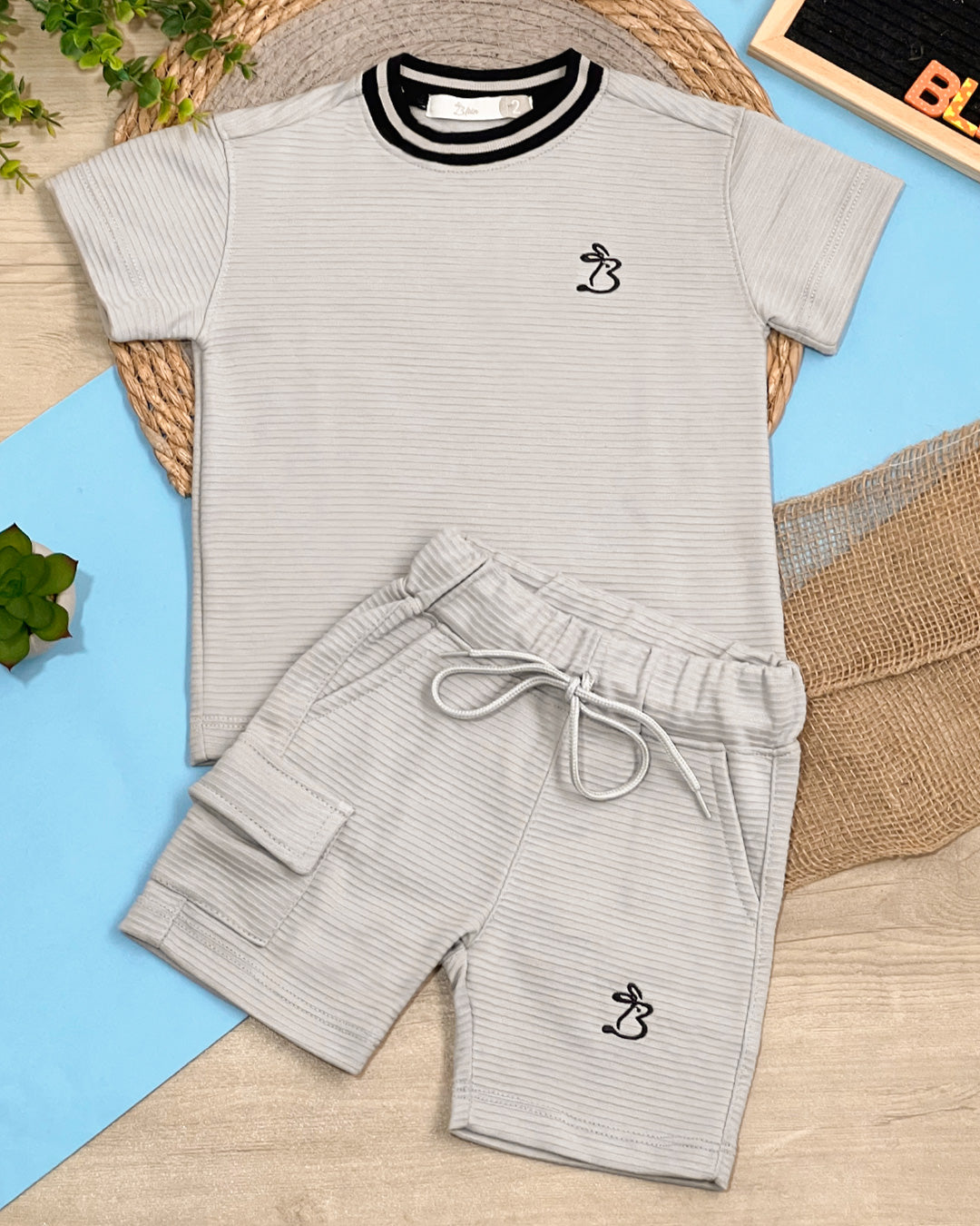 Conjunto Textura Unicolor - Blein Cod.421894