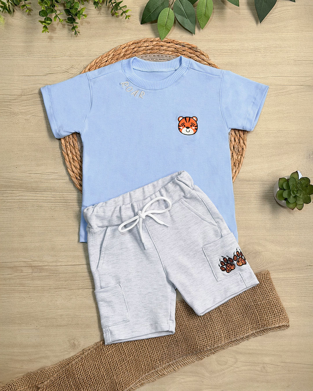 CONJ CAMISA BORDADO ROAR - Blein Cod. 421913