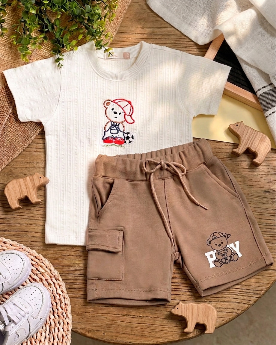 Conjunto Osito Futbolero - Blein Cod.421882
