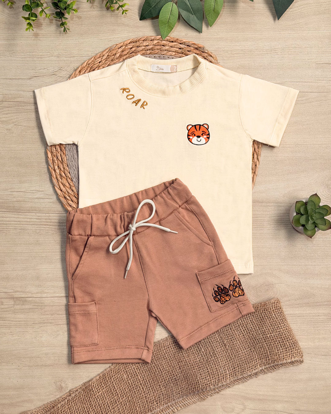 CONJ CAMISA BORDADO ROAR - Blein Cod. 421913