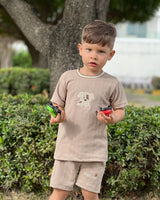 Conjunto Perrito Bordado